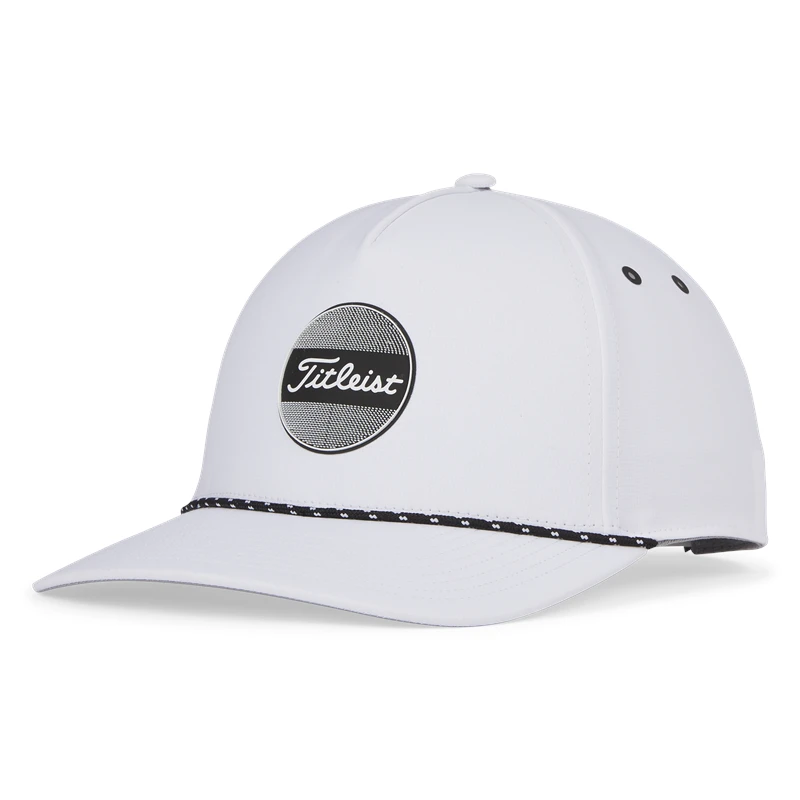Titleist Boardwalk Rope Cap White/Black 2 Titleist Boardwalk Rope Cap White/Black - Image 2