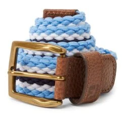 FootJoy Striped Belt True Blue/Navy/White