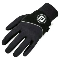 FootJoy WinterSof Ladies Golf Glove Black (Pair Pack)  