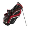 Ben Sayers Deluxe Stand Golf Bag - Black/red