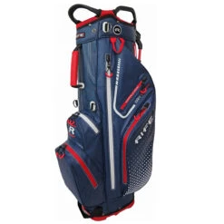 Rife Waterproof Golf Stand Bag - Navy/Red -Golf Sales Store Rife Waterproof Stand Bag nvy 4
