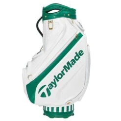 Taylormade 2022 Major Season Opener Golf Tour Staff Bag - White/Green