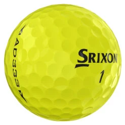 Srixon Ad333 Golf Balls - Yellow 5 Srixon Ad333 Golf Balls - Yellow -Golf Sales Store ad333 balls yellow 3