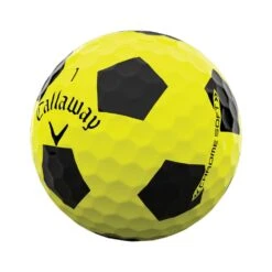 Callaway Chrome Soft Truvis Golf Balls - Yellow -Golf Sales Store callaway chrome soft golf balls truvis yellow 3