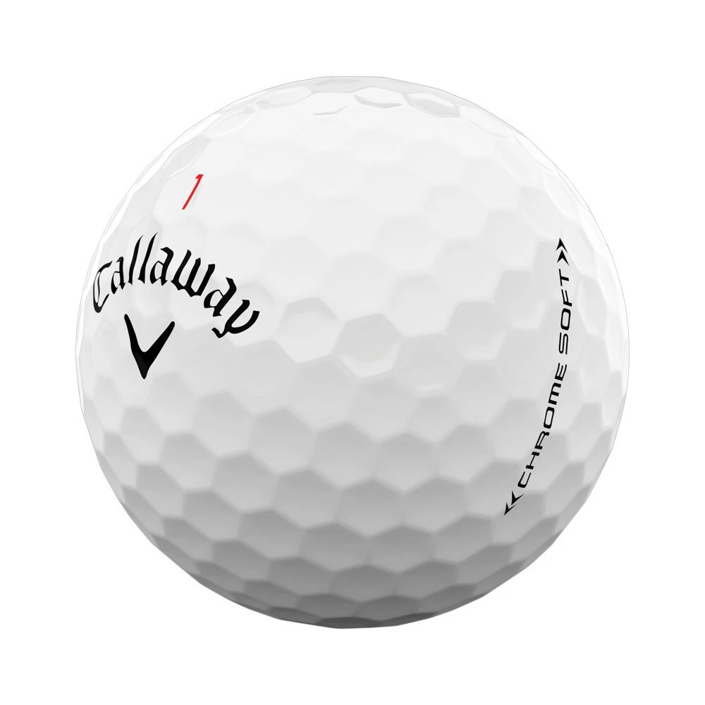Callaway Chrome Soft 2022 Golf Balls - White 3 Callaway Chrome Soft 2022 Golf Balls - White - Image 3