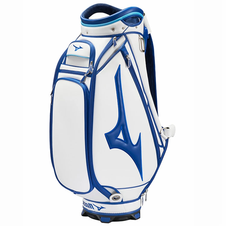 Mizuno Tour Staff Golf Bag - White/Blue 1 Mizuno Tour Staff Golf Bag - White/Blue