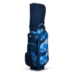 Ogio 2023 All Elements Golf Cart Bag - Blue Hash -Golf Sales Store ogio allelements cart bag blue hash 3