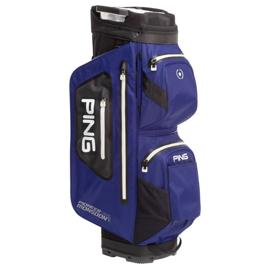 Ping Pioneer Monsoon Golf Cart Bag - Cobalt/Black 1 Ping Pioneer Monsoon Golf Cart Bag - Cobalt/Black