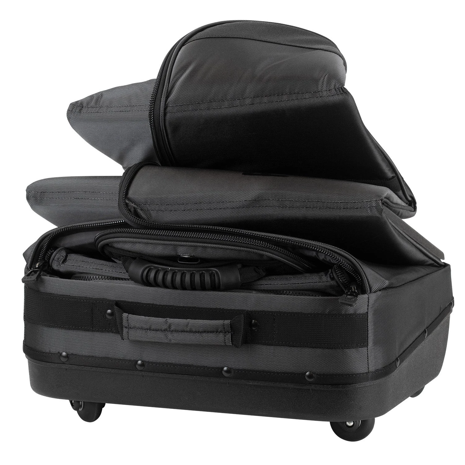 Ping Rolling Golf Travel Cover - Black/Gunmetal 2 Ping Rolling Golf Travel Cover - Black/Gunmetal - Image 2