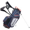 Taylormade 8.0 Pro Golf Stand Bag - Navy/White/Red