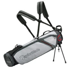 Taylormade Quiver Pencil Golf Bag - Grey/White