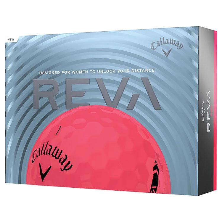 Callaway Reva Golf Balls - Pink 1 Callaway Reva Golf Balls - Pink