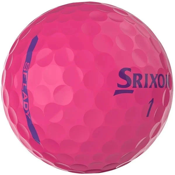 Srixon 2023 Soft Feel Lady Golf Balls - Pink 2 Srixon 2023 Soft Feel Lady Golf Balls - Pink - Image 2