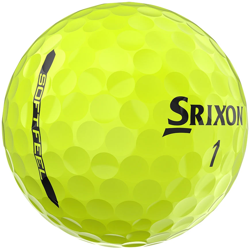 Srixon 2023 Soft Feel Golf Balls - Yellow 3 Srixon 2023 Soft Feel Golf Balls - Yellow - Image 3