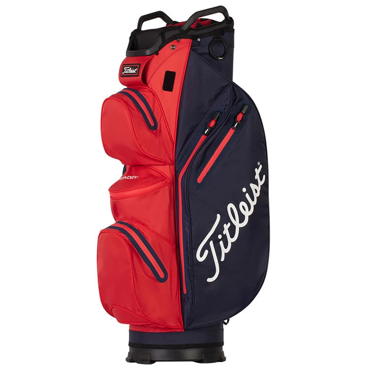 Titleist Stadry 14 Golf Cart Bag - Navy/Red 1 Titleist Stadry 14 Golf Cart Bag - Navy/Red