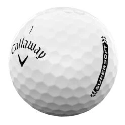 Callaway 2023 Supersoft Golf Balls - White 6 Callaway 2023 Supersoft Golf Balls - White -Golf Sales Store supersoft 23 white 3