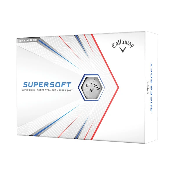 Callaway Supersoft 2021 Golf Balls - White 1 Callaway Supersoft 2021 Golf Balls - White