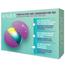 Taylormade Kalea Golf Balls - Purple -Golf Sales Store taylormade kalea purple 4