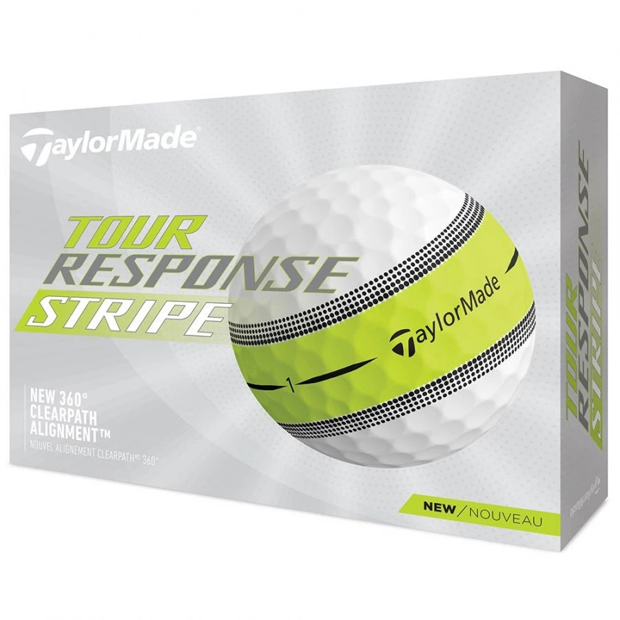 Taylormade Tour Response Stripe Golf Balls 1 Taylormade Tour Response Stripe Golf Balls