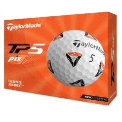 Taylormade TP5 PIX Golf Balls - White