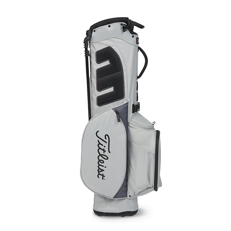 Titleist 2023 Players 4 Golf Stand Bag - Grey/Graphite 2 Titleist 2023 Players 4 Golf Stand Bag - Grey/Graphite - Image 2