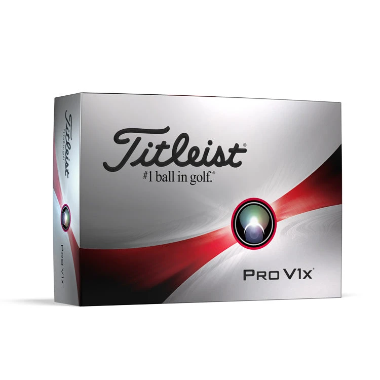 Titleist Pro V1X 2023 Golf Balls - White 1 Titleist Pro V1X 2023 Golf Balls - White