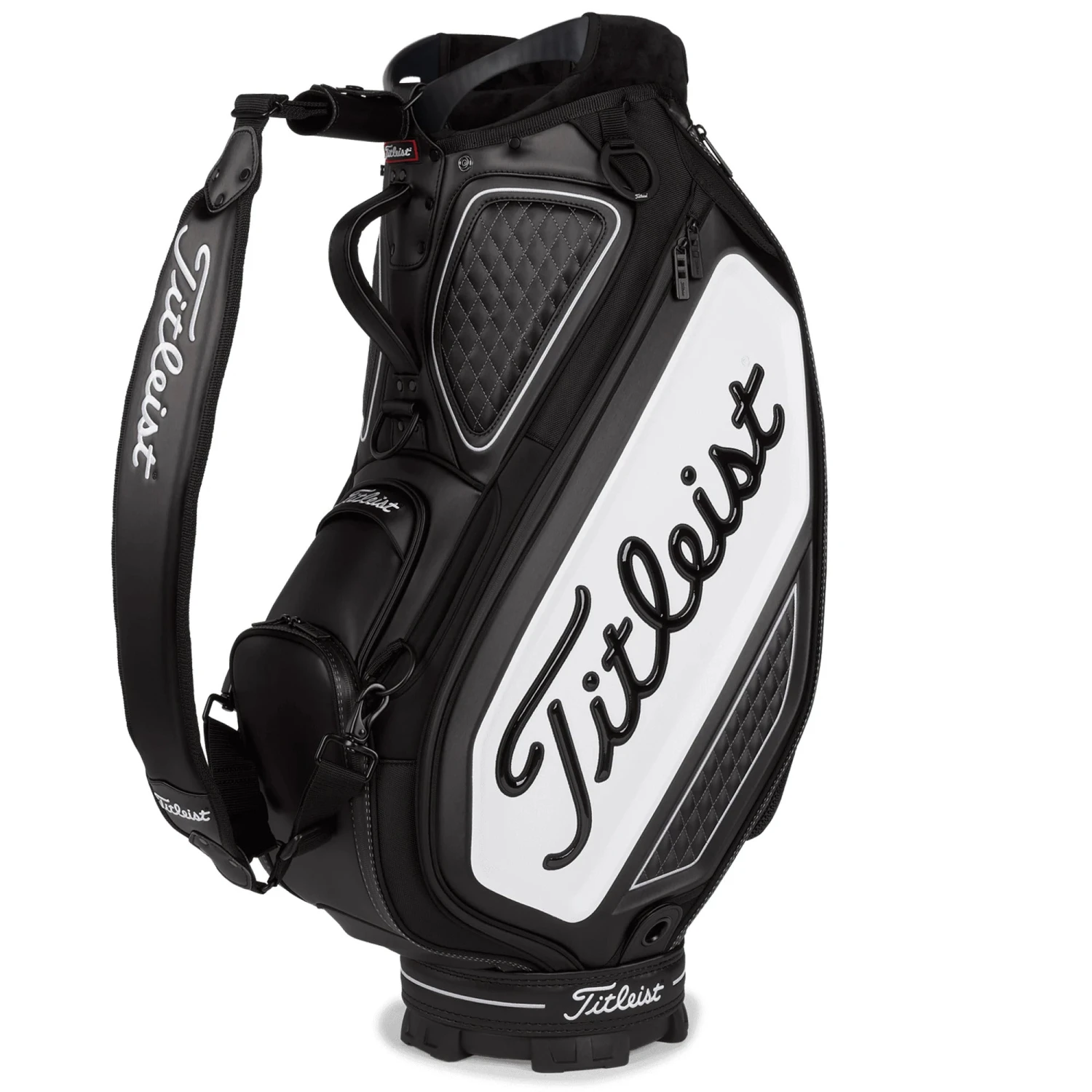 Titleist Tour Series Staff Tour Golf Bag - Black/White 1 Titleist Tour Series Staff Tour Golf Bag - Black/White