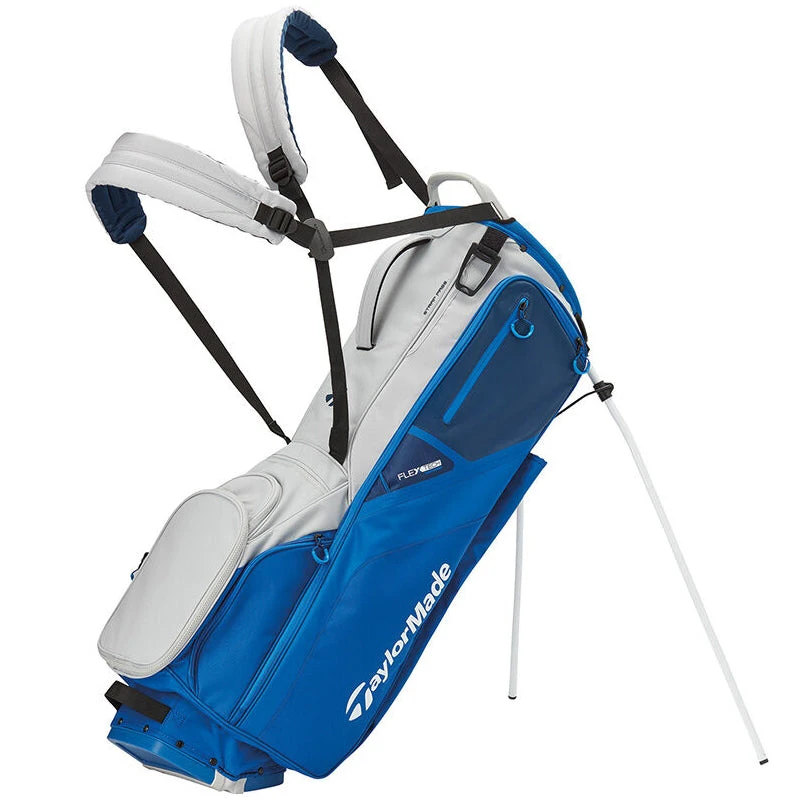 Taylormade Flextech Golf Stand Bag - Grey/Blue 1 Taylormade Flextech Golf Stand Bag - Grey/Blue