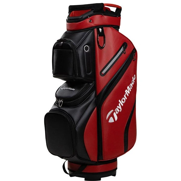 Taylormade Deluxe Golf Cart Bag - Red/Black 1 Taylormade Deluxe Golf Cart Bag - Red/Black