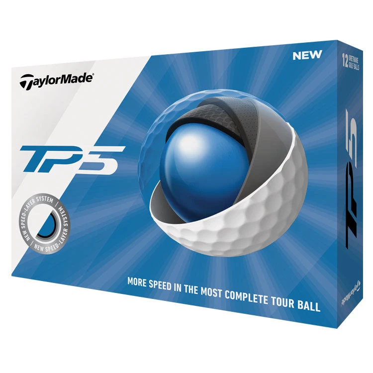 Taylormade TP5/x Golf Balls - White - 2-Ball Packs 1 Taylormade TP5/x Golf Balls - White - 2-Ball Packs