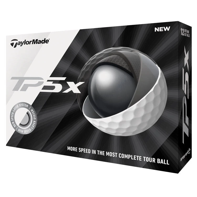 Taylormade TP5/x Golf Balls - White - 2-Ball Packs 3 Taylormade TP5/x Golf Balls - White - 2-Ball Packs - Image 3