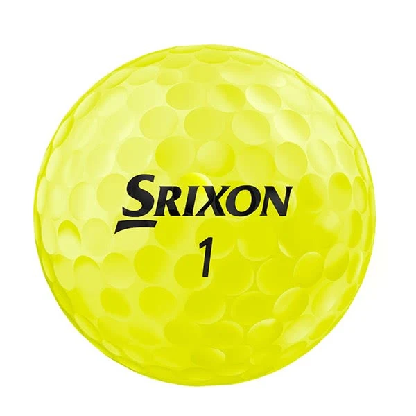Srixon Z Star Golf Balls - Yellow 2 Srixon Z Star Golf Balls - Yellow - Image 2